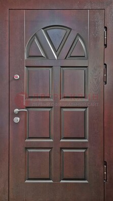 Уличная стальная дверь с виноритом ДВТ-166 в Раменском