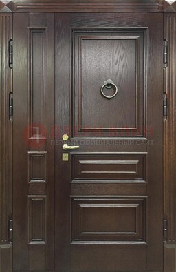 Полуторная металлическая дверь с виноритом ДВТ-253 в Раменском